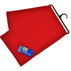 Red Fleece Scarf