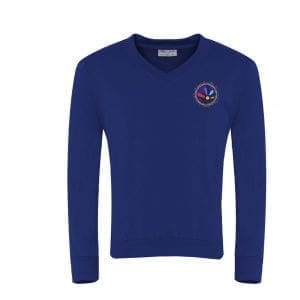 Fairfield Spencer Academy V-Neck Sweatshirt w/Logo