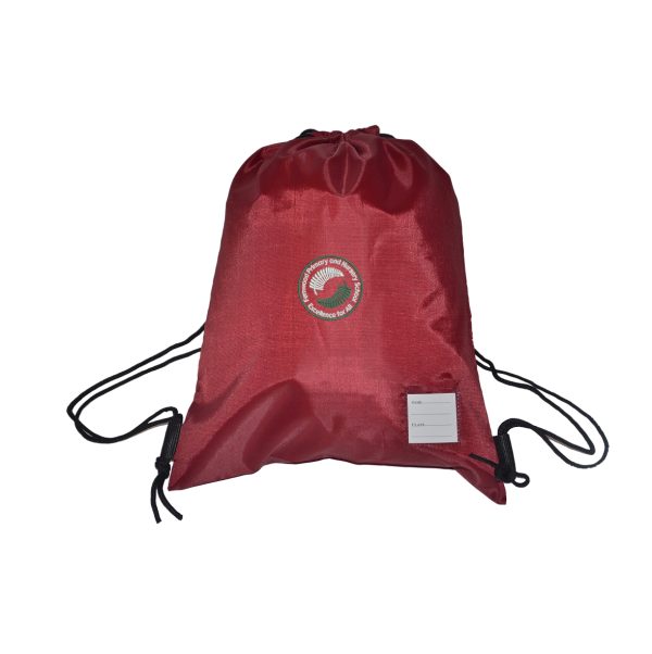 Fernwood Red Gym Bag w/Logo