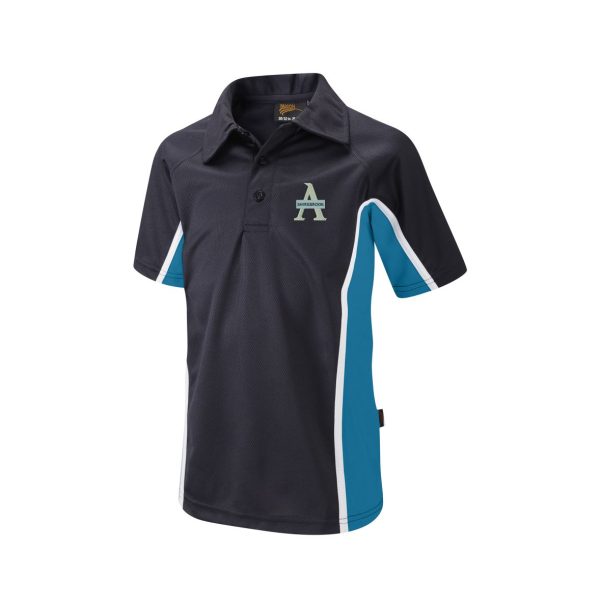 Shirebrook Academy Boys P.E Polo Shirt w/NEW Logo