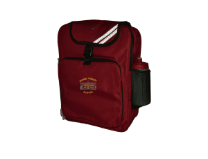 Grange Primary Backpack Maroon w/Logo