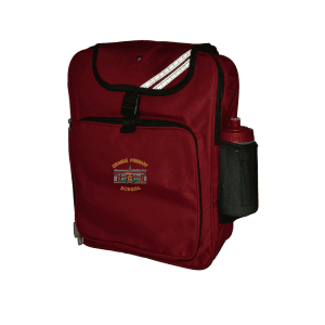 Grange Primary Backpack Maroon w/Logo