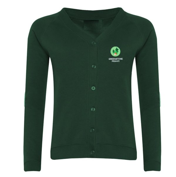Greenstone Primary Cardigan w/Logo