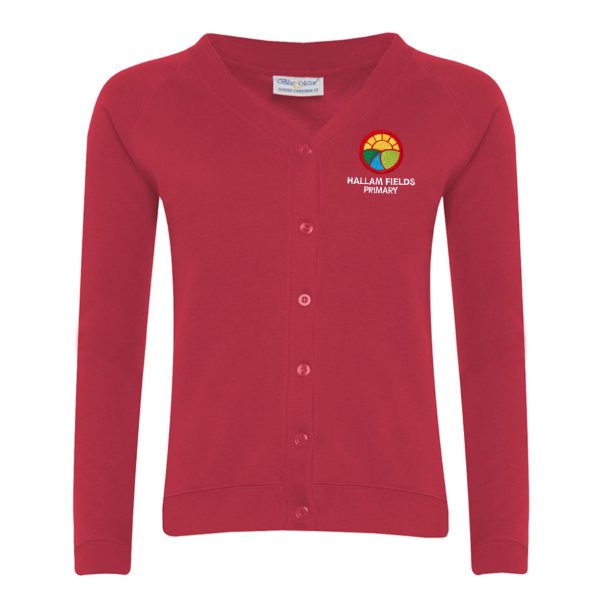 Hallam Fields Cardigan w/Logo