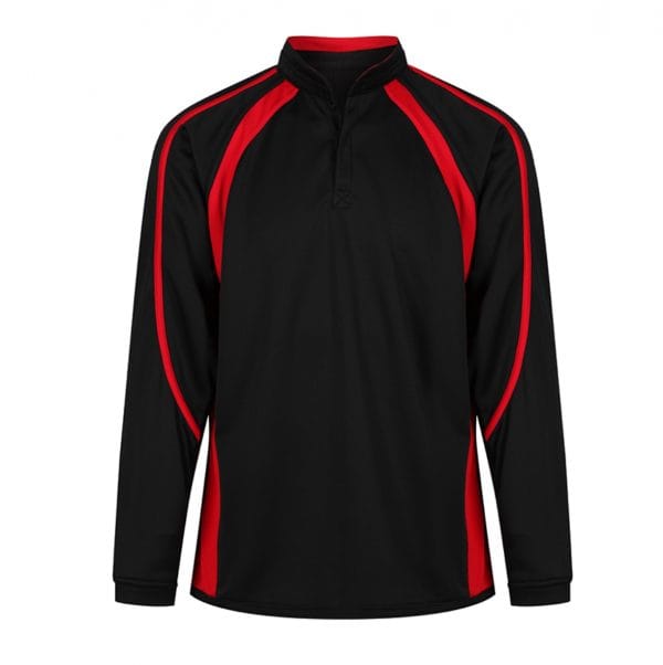 Higham Lane Multi Sports Top Black/Red