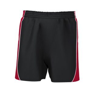 Higham Lane Game Shorts Black/Red/White