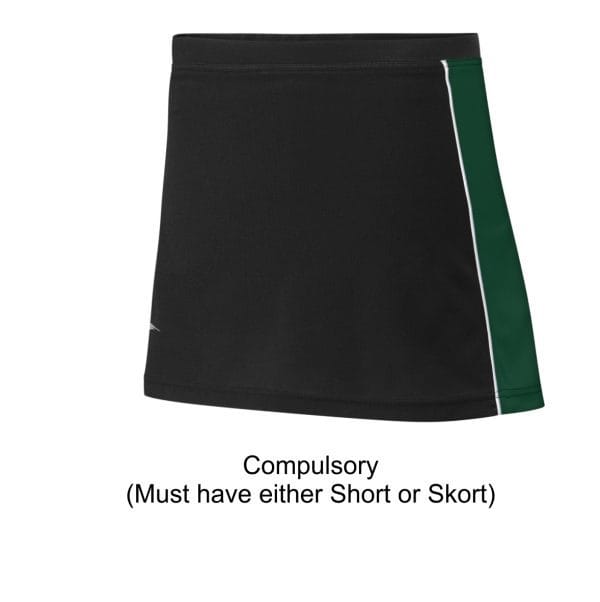 Hollygirt Game Skort Black/Bottle