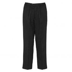 Sturdy Fit Boys Black Senior Trousers