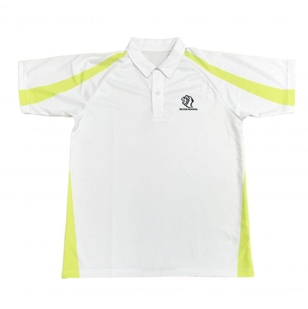 Bilton School White/Yellow P.E T-shirt