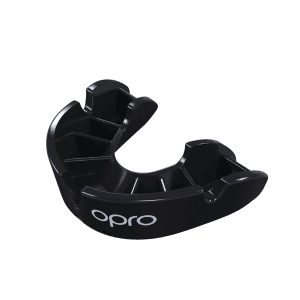 Opro Shield 'Bronze' Junior Mouthguard - Black