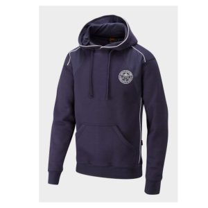 John Flamsteed Hooded Top Navy/White w/Logo