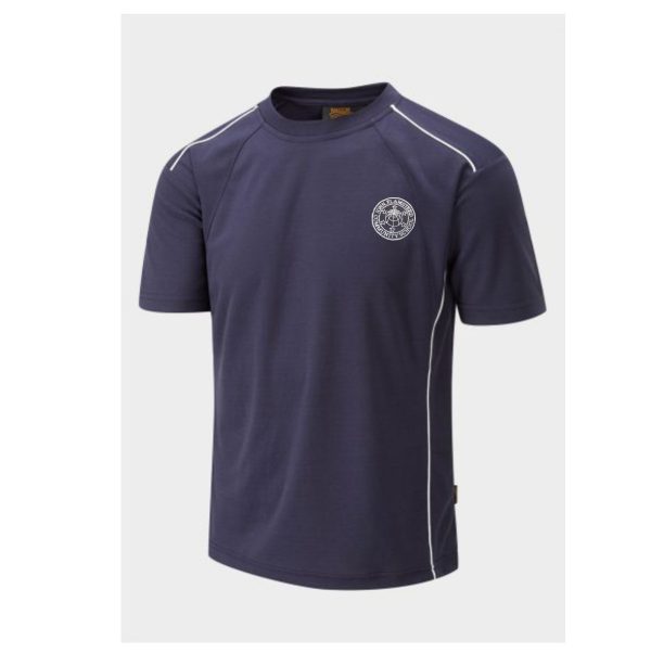 John Flamsteed Game Top Navy/White w/Logo