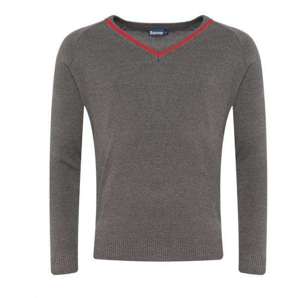 Kibworth Trimmed V-Neck Pullover