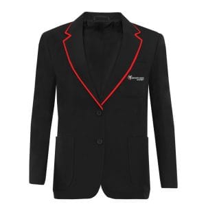 Kibworth Boys Trimmed Blazer w/Logo