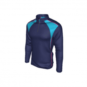 Leicester High 1/4 Zip Top w/Logo