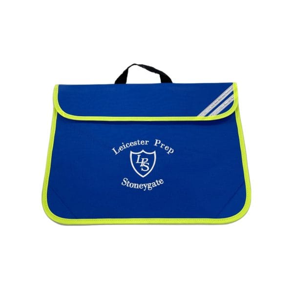 Leicester Prep Bookbag Royal w/Logo