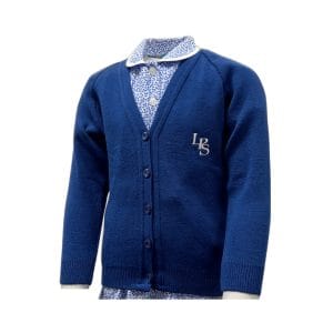 Leicester Prep Cardigan w/Logo