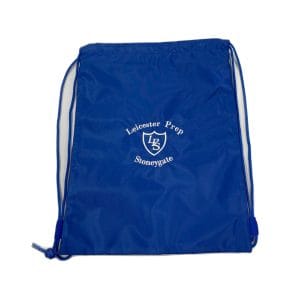 Leicester Prep Draw String Bag w/Logo