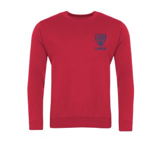 Launde Primary Crew Neck Sweatshirt w/Logo
