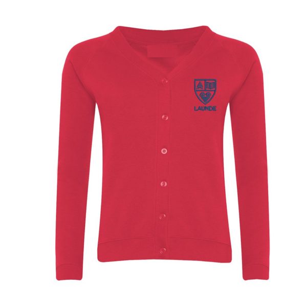 Launde Primary School Cardigan w/Logo