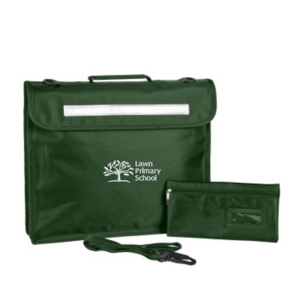 Lawn Primary School Book Bag w/Logo