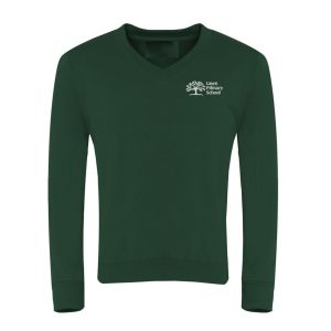 Lawn Primary School V Neck Sweatshirt w/Logo