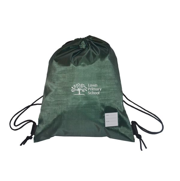 Lawn Primary School Draw String Bag w/Logo
