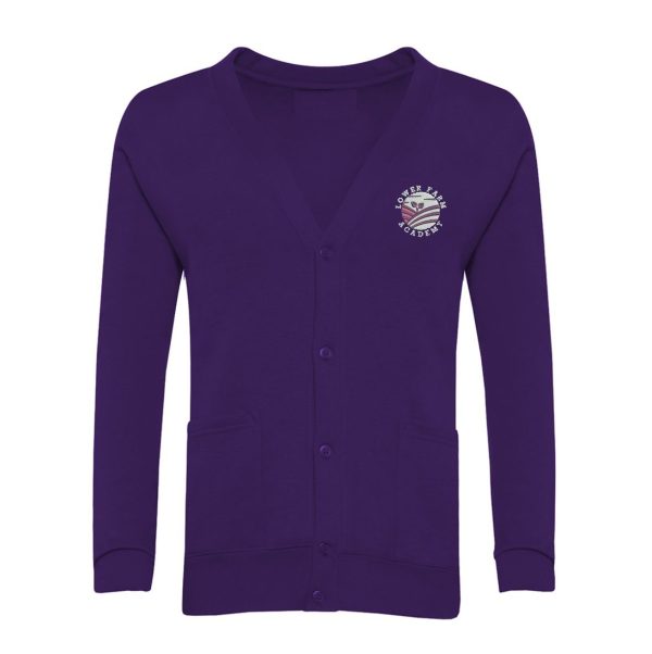 Lower Farm Academy Cardigan w/Logo