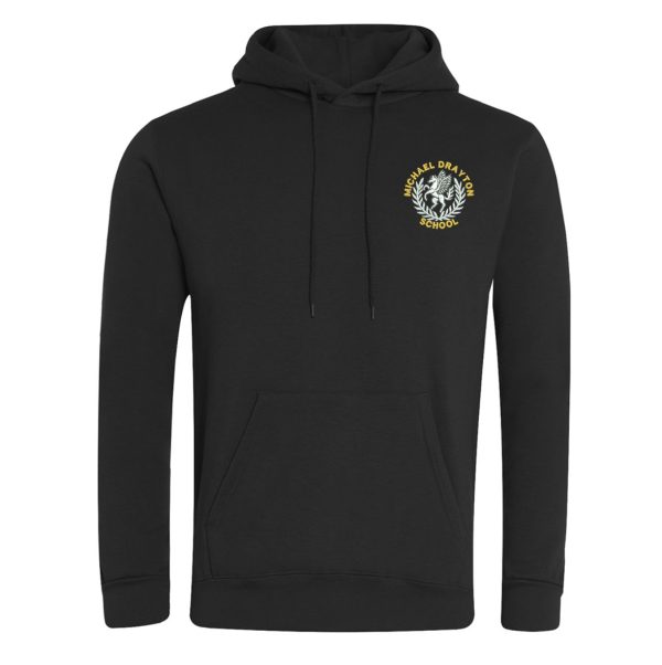 M.Drayton Black Hooded Top w/Logo