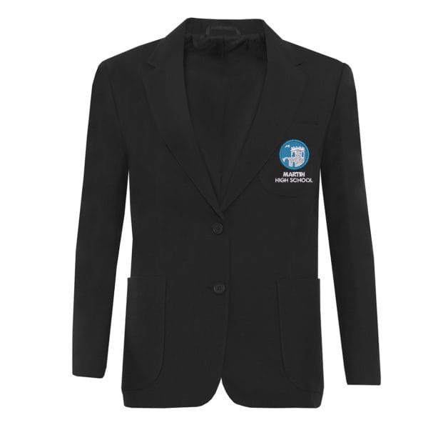 Martin High Girls Black Blazer w/Logo