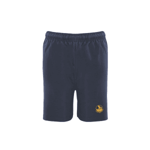 Manor High Navy P.E Shorts w/Logo