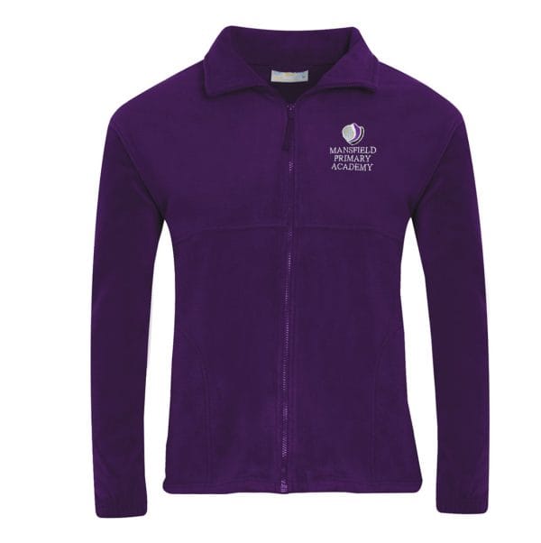 Mansfield Primary Fleece Jacket w/Logo