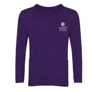 Mansfield Primary Cardigan w/Logo