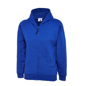 Royal Hooded Top