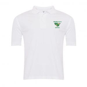 Middlemarch White P.E Polo Shirt w/Logo