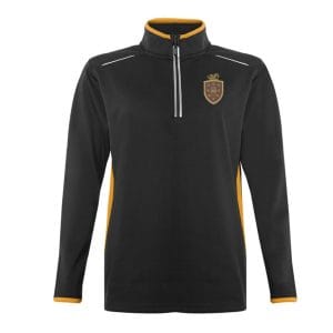 Nicholas Chamberlain School 1/4 Zip Top w/Logo
