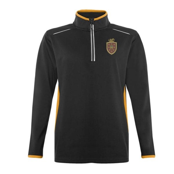 Nicholas Chamberlain School 1/4 Zip Top w/Logo