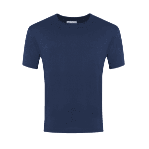 Porchester Junior School T-Shirt Navy w/Logo