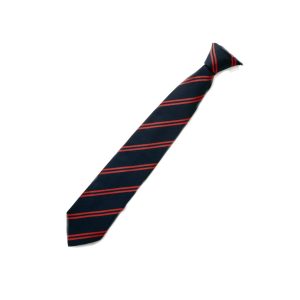 Astrea Acad Woodfields Navy/Red Tie