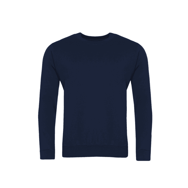 Little Eaton Navy Crew Neck Sweatshirt w/Logo