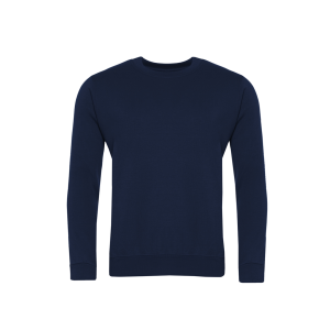 Redhill Primary Navy Crew Neck Sweatshirt w/Logo