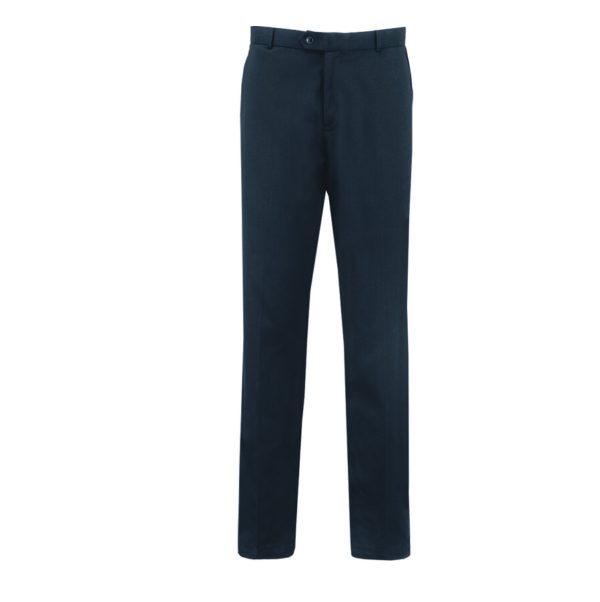 Boys Slim Fit Navy Trouser