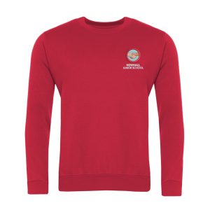 Newhall Junior School Crew Neck Sweatshirt w/Logo