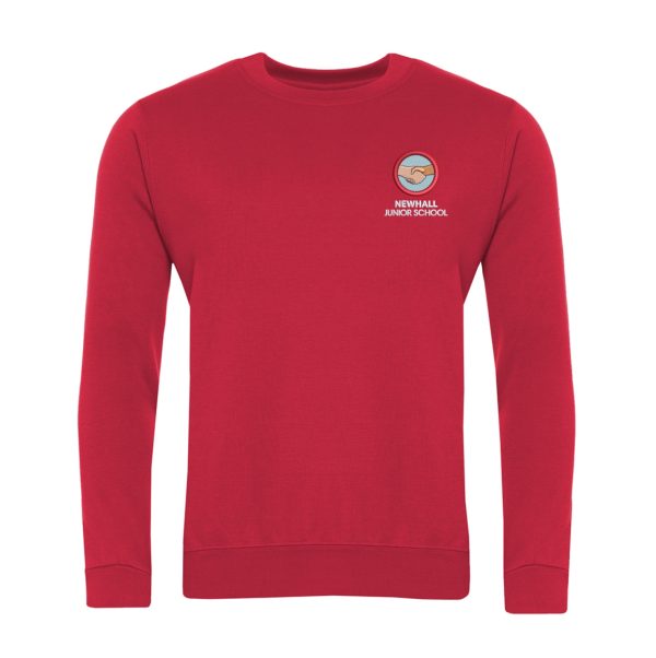 Newhall Junior School Crew Neck Sweatshirt w/Logo