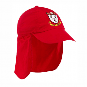 Nottingham High School Red Legionnaire Cap w/Logo