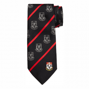 Nottingham High School Senior House Tie 54" - White