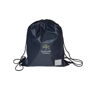 Nursery Hill Primary School Draw String Bag w/Logo