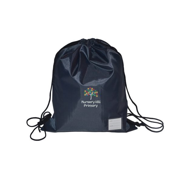 Nursery Hill Primary School Draw String Bag w/Logo