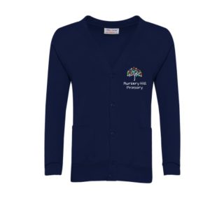 Nursery Hill Primary School Cardigan w/Logo