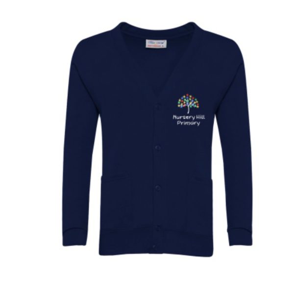 Nursery Hill Primary School Cardigan w/Logo